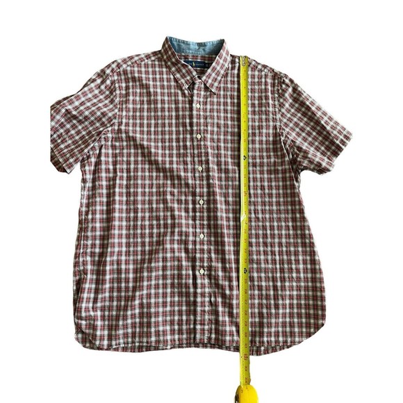 Ralph Lauren Button Shirt Men’s XXL Multicolor Plaid Short Sleeve - Picture 5 of 9